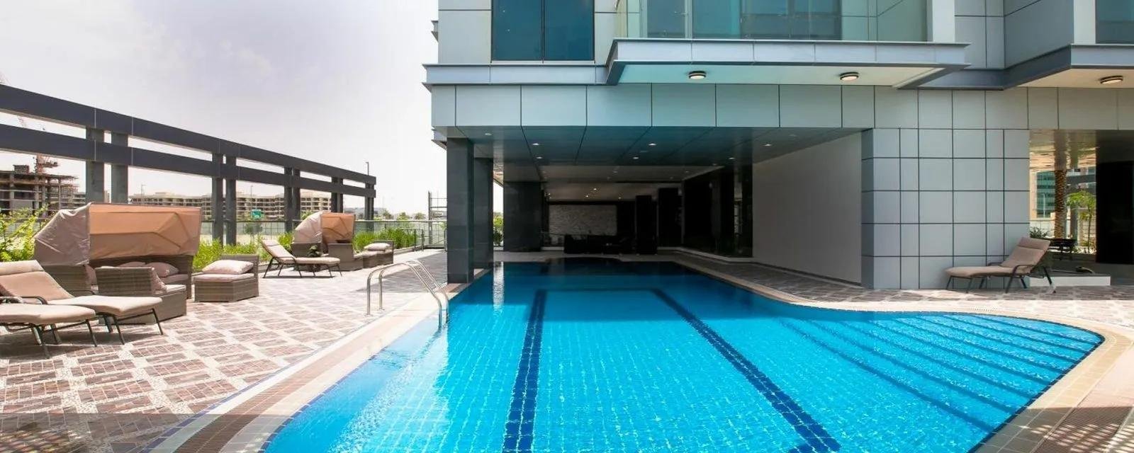Jamam Residence at Al Raha Beach Abu Dhabi luxury waterfront apartments and duplex residences exterior view